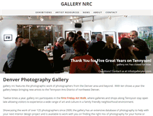 Tablet Screenshot of gallerynrc.com